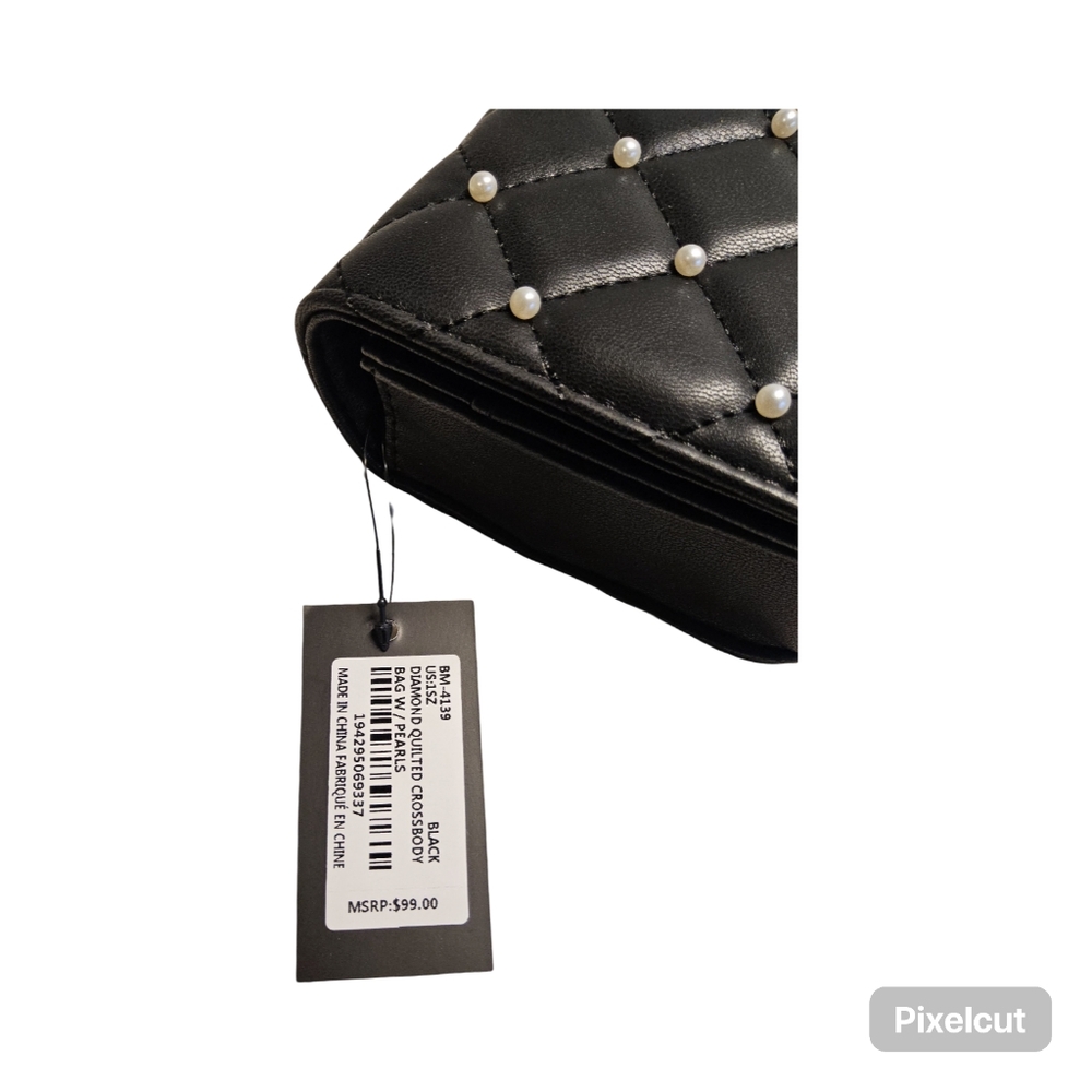 NWT Badgeley Mischka black crossbody bag - Picture 6 of 12